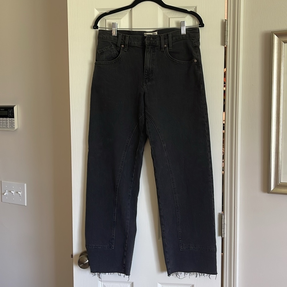 Free People Barrel Jeans